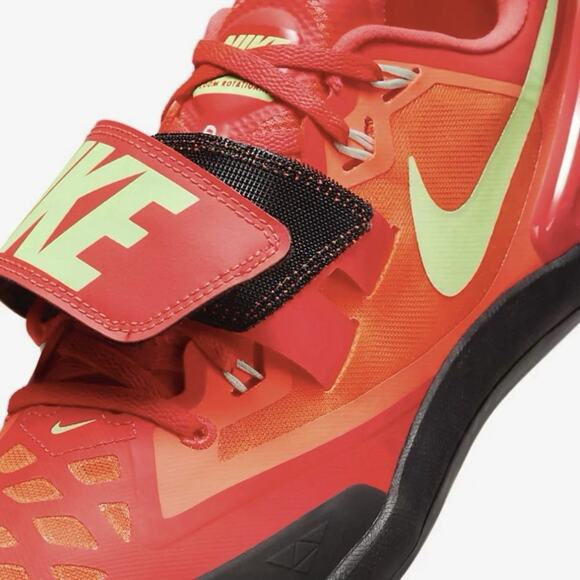 Nike Zoom Rotational 6 Bright Crimson Lime Blast Men’s Size 6 FZ9606 600 New - Picture 7 of 10